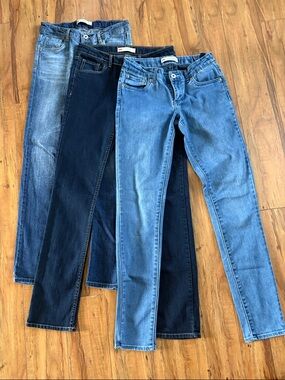 Levi's Girls Skinny/Straight Jeans Bundle